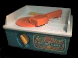 no. 2205 Music Box Record Player © 1987 Fisher-Price