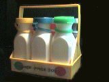 no. 637 milk bottles with carrier