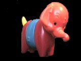 Tupperware Zoo-It-Yourself Elephant. Approximately 6'' high.